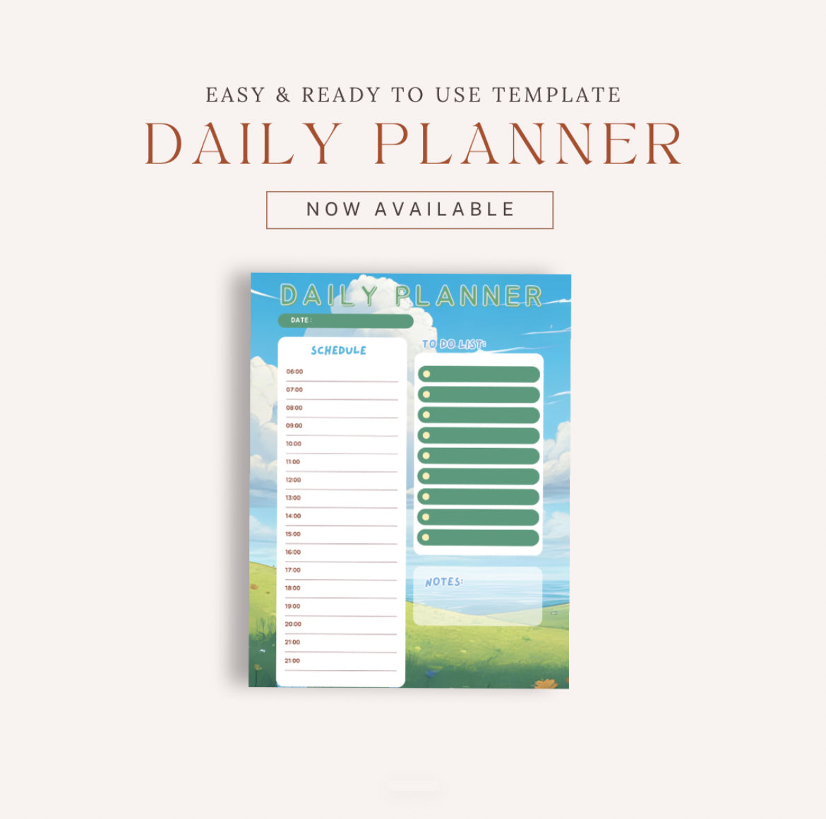Free digital planner