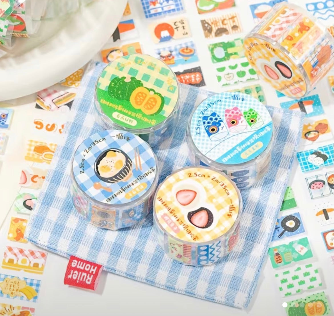 Random pick 1pcs Japanese washi roll