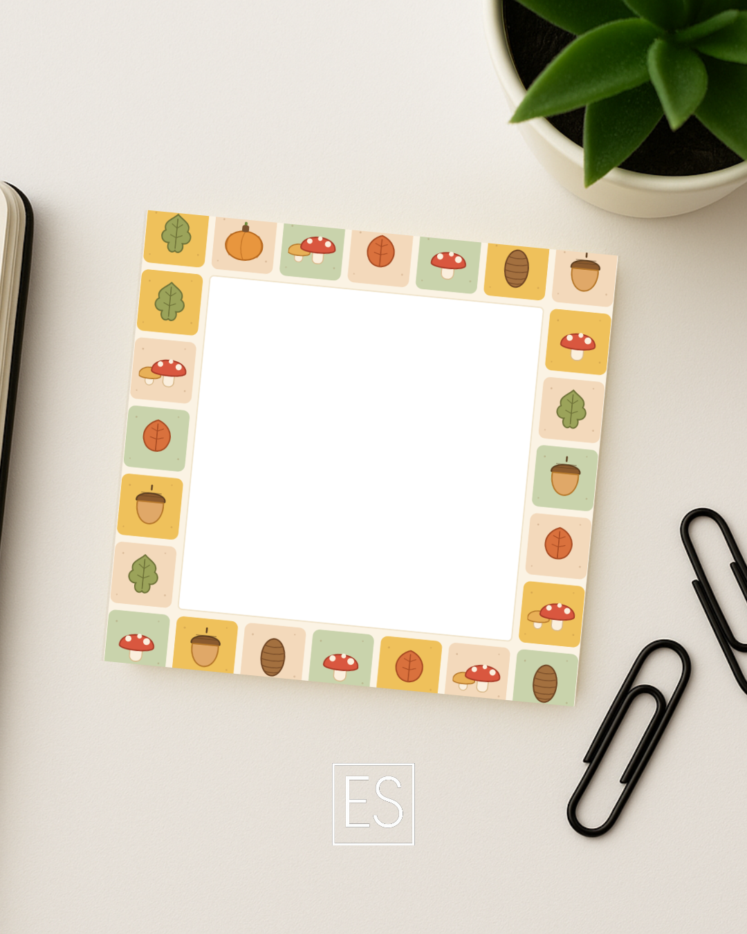 Fall sticky note