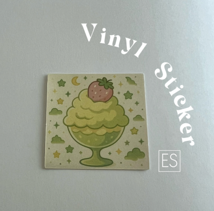 Strawberry Matcha vinyl