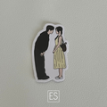 C-drama speed and love vinyl sticker