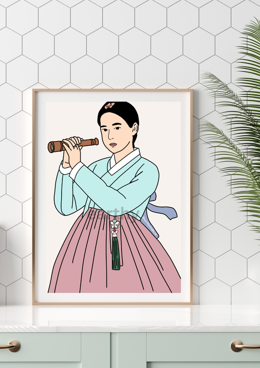 k-drama the first night with duke digital print