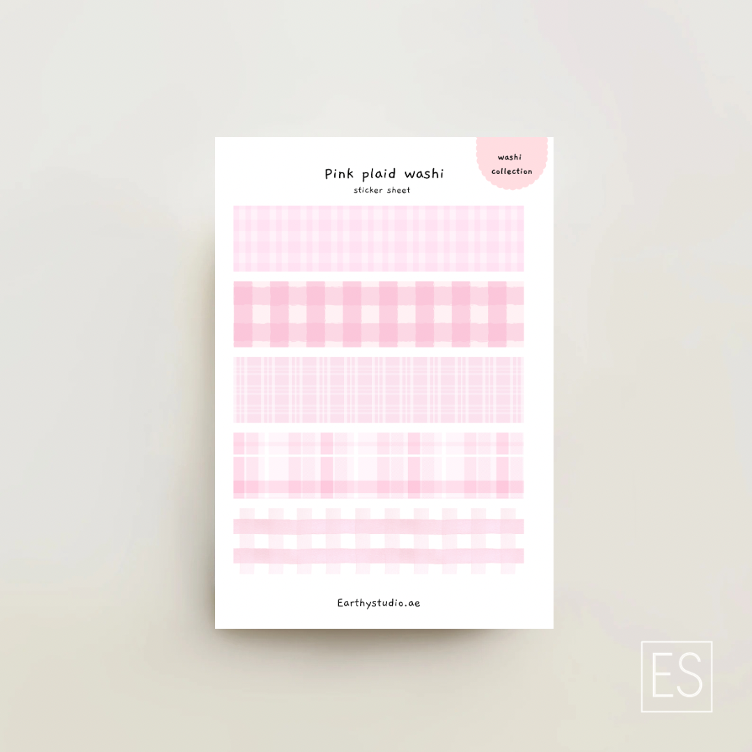 Pink washi tape 🎀🌱