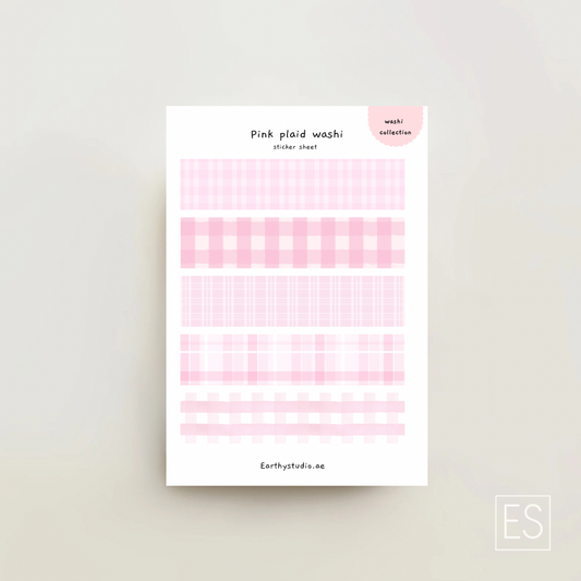 Pink washi tape 🎀🌱