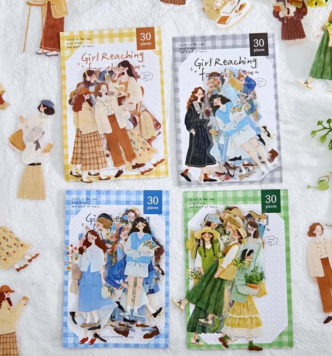 Random pick - girly stickers