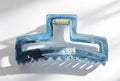 Marble blue hair claw