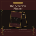 The academic planner 2026-2027 digital download 🤎✨ dark edition