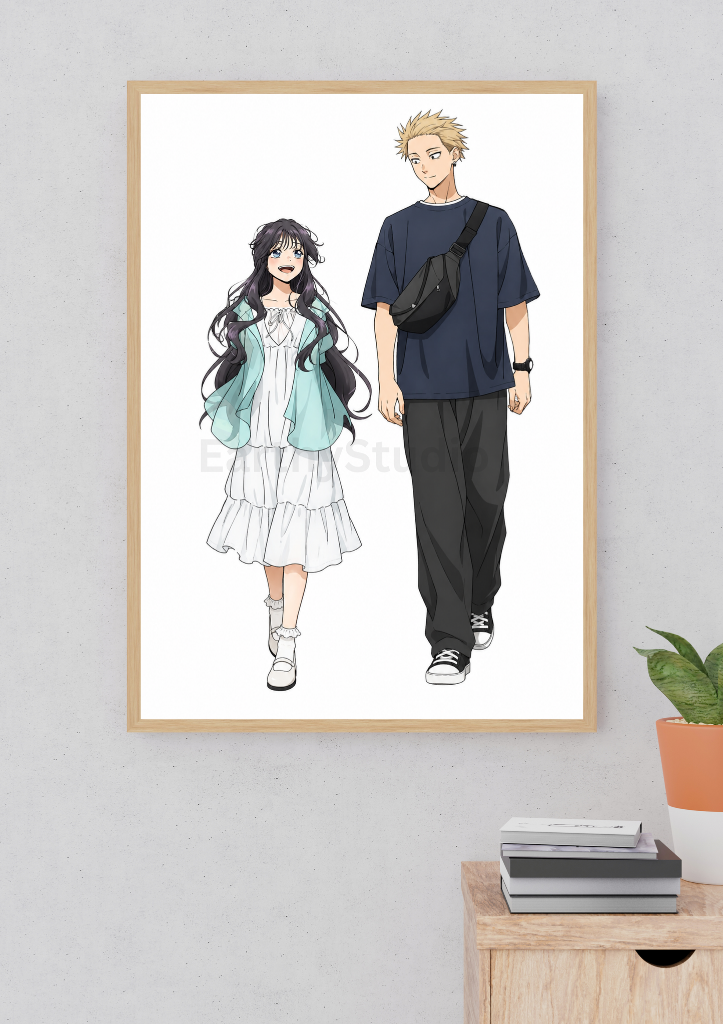 Anime ~ the fragrant flower blooms with dignity - Digital Download