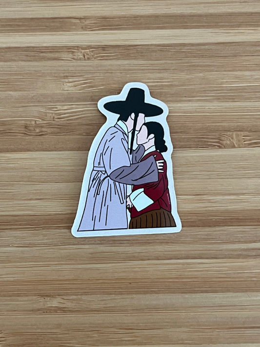 K-drama lover of the red sky vinyl sticker