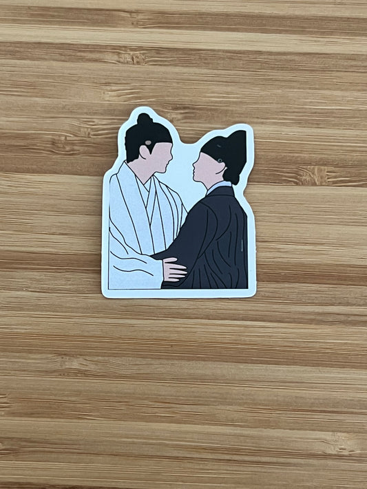 K-drama moon river vinyl sticker