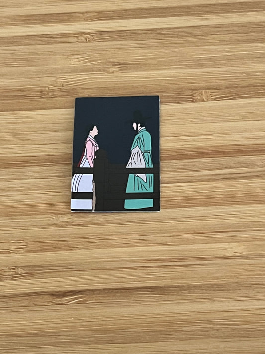 K-drama moon river vinyl sticker