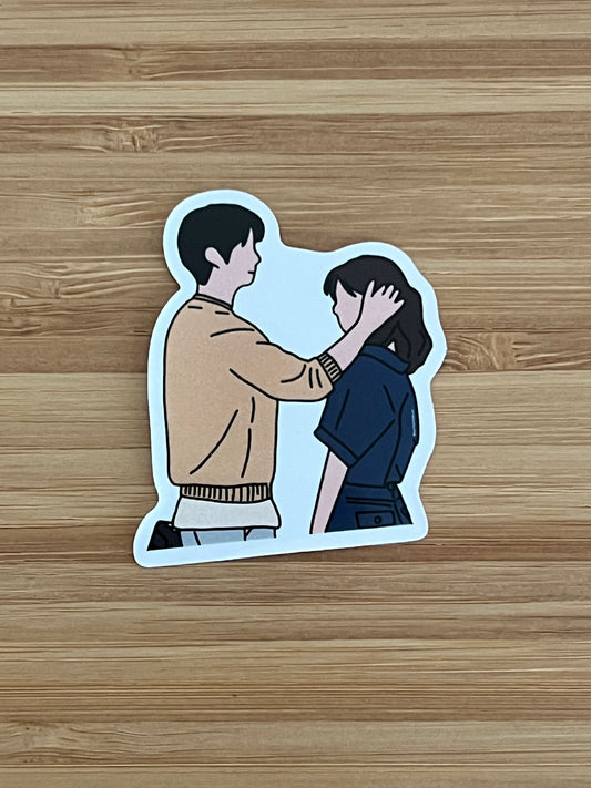 K-drama would you marry me vinyl sticker