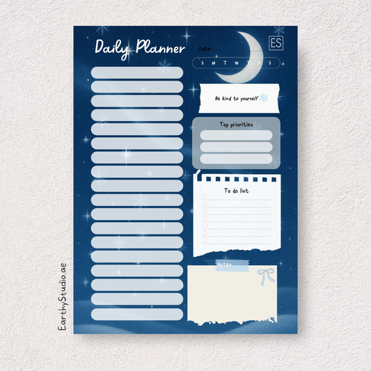 Winter ~ Daily Planner digital download