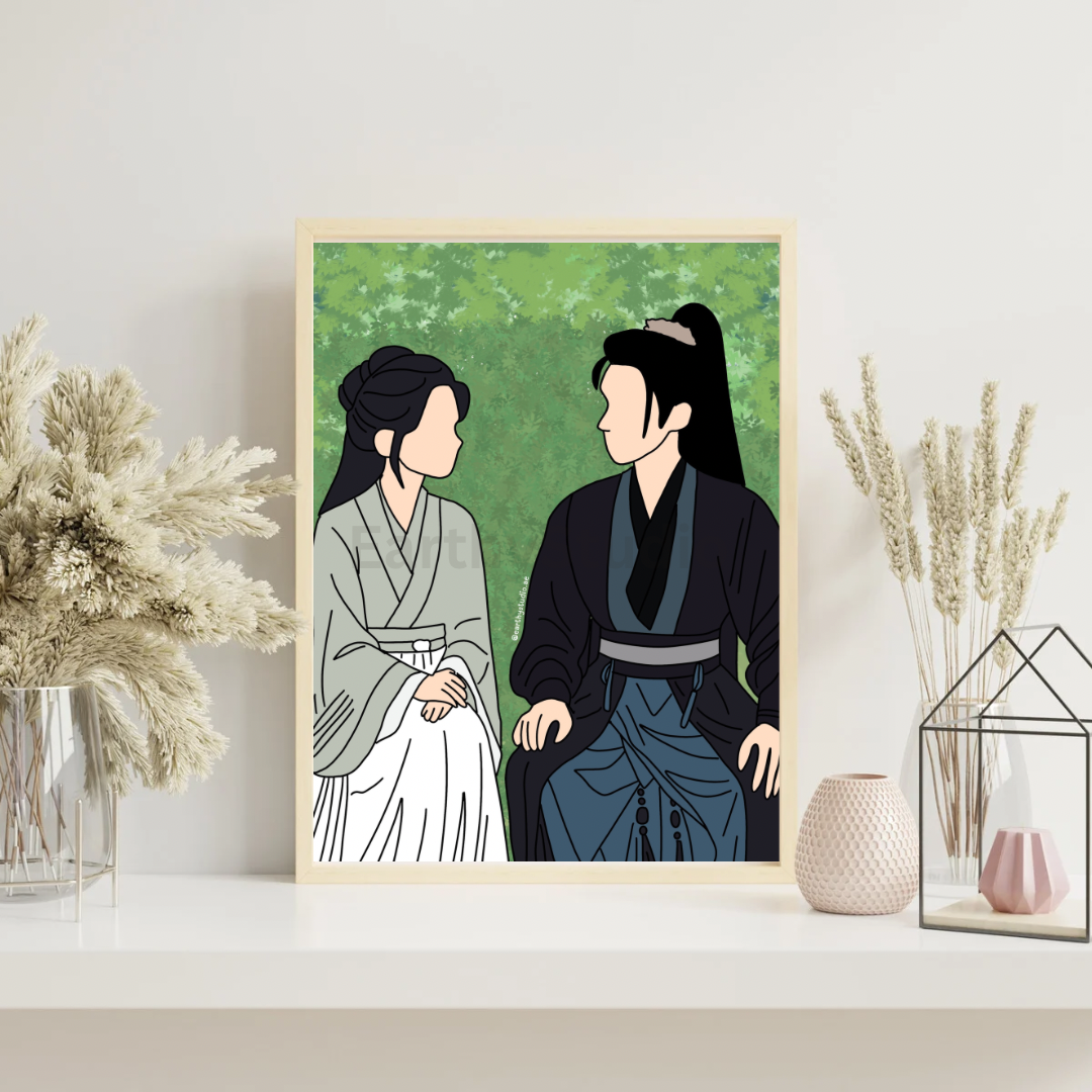 C-drama Fated Heart digital print