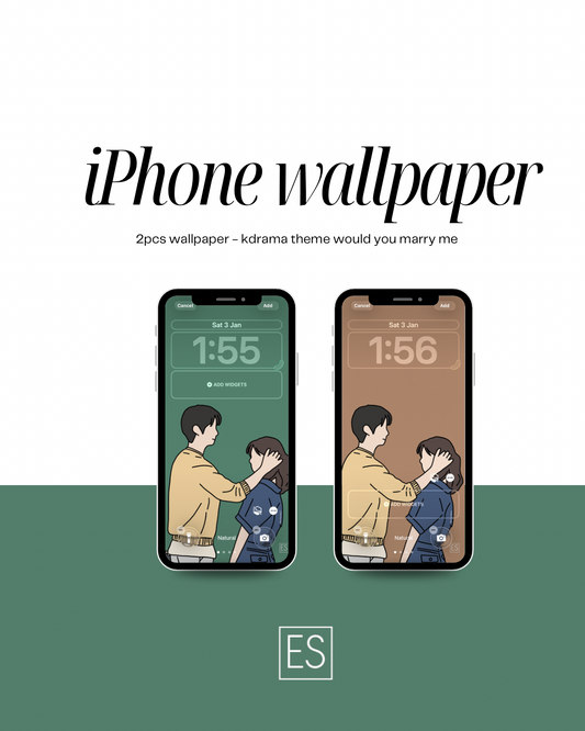 Kdrama iphone wallpaper - would you marry me digital download