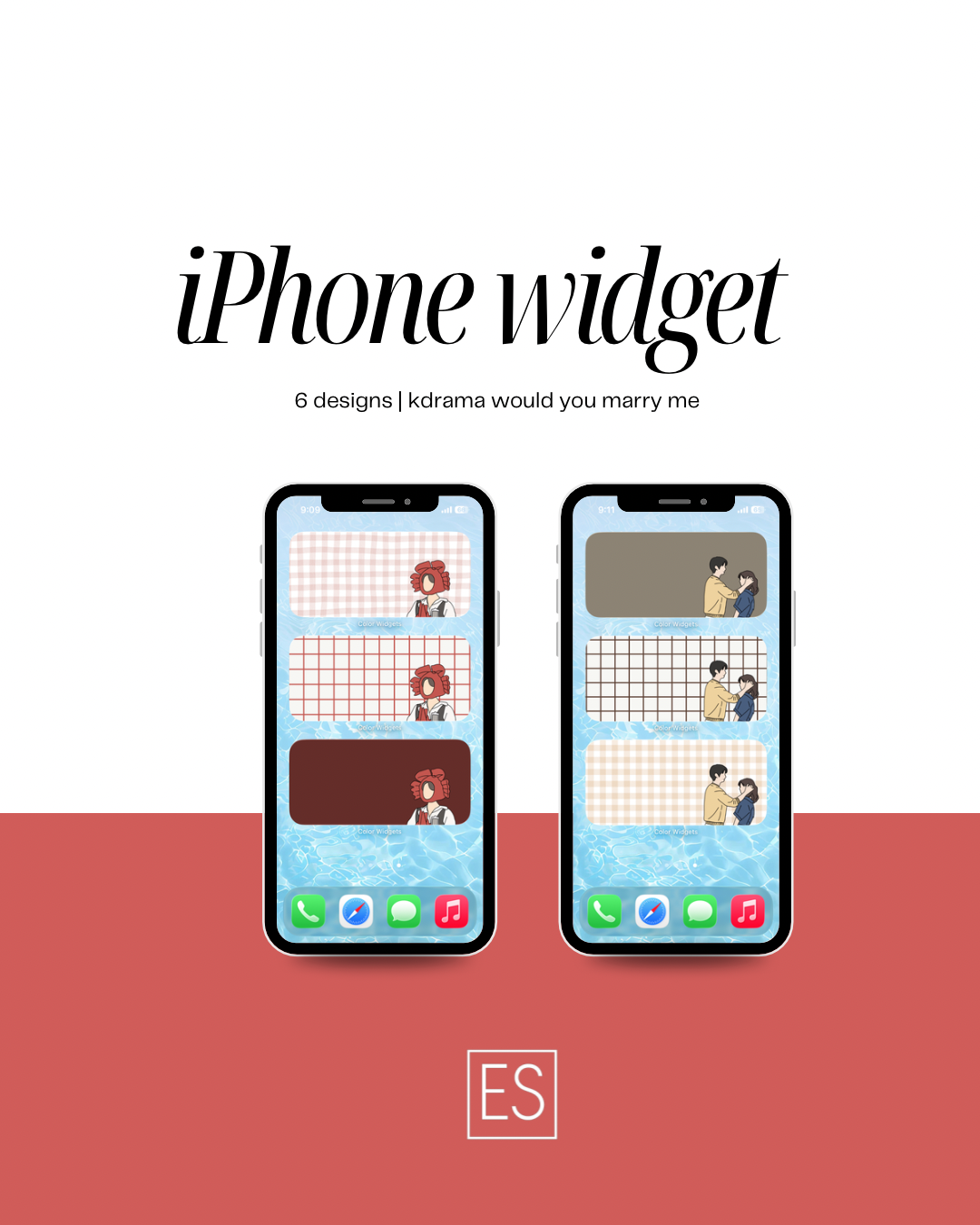 Widget iPhone - kdrama would you marry me ( digital download)