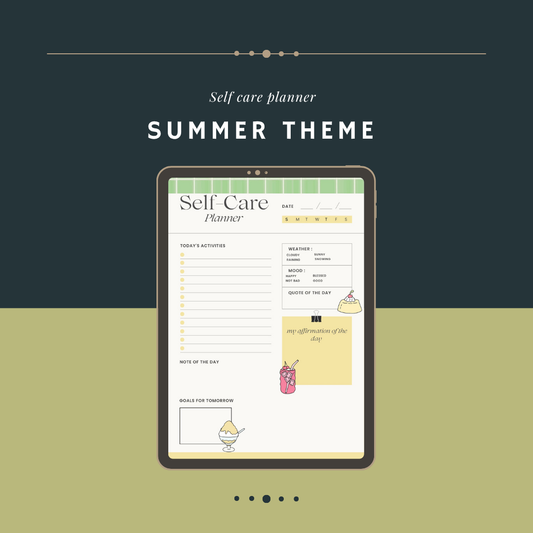 🍧Sweet treats picnic - Digital download Planner