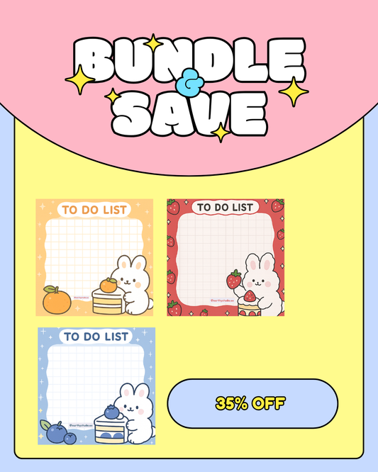 Bunny Sticky Notes Bundle ⭐️