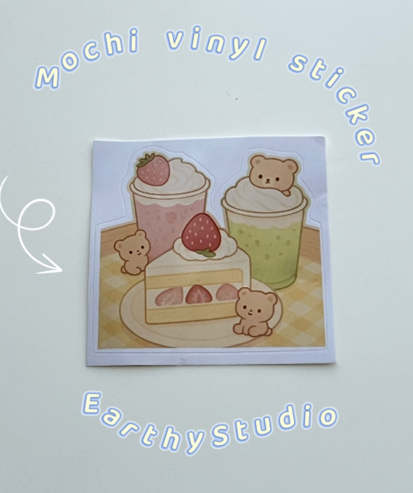Mochi collection ~ vinyl sticker