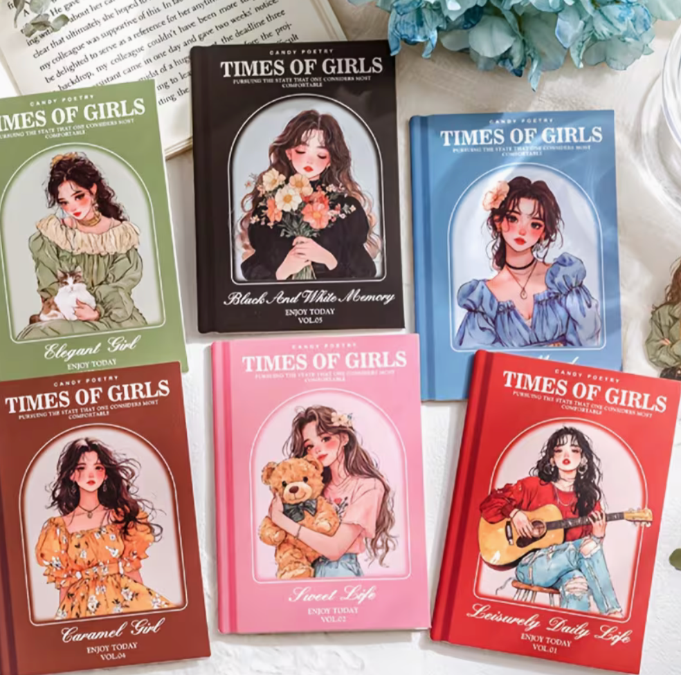 1pcs Vintage Stickers book - random pick