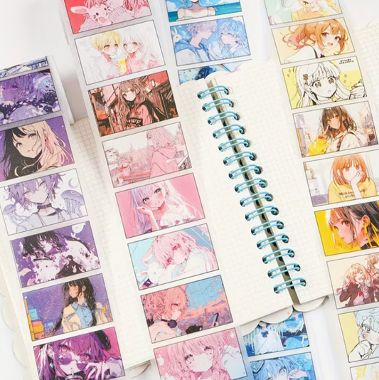 4pcs Anime washi tape