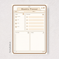 Weekly Planner - digital download