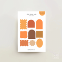 Fall sticky note - sticker sheet